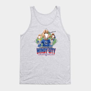 Knucklehead for Windy City Baseball Tank Top